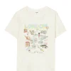 RE/DONE Tee-shirt London Coton Blanc Vintage Paiement sécurisé 19