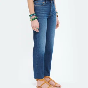 prix abordable RE/DONE Jean 70s Stove Pipe Denim Bleu Indigo 13