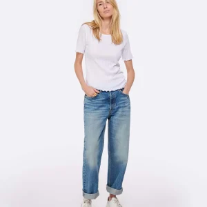 RE/DONE Jean 90S Low Slung Coton Bleu Vintage Pearl Authenticité garantie 13