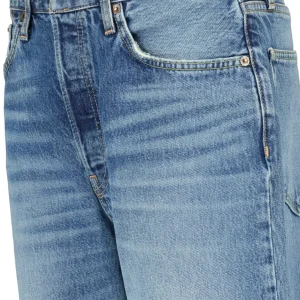 RE/DONE Jean 90S Low Slung Coton Bleu Vintage Pearl Authenticité garantie 11