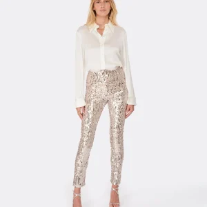 prix abordable ROTATE Leggings Jean Sequin Argenté 14