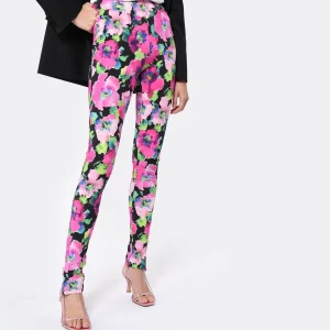 shopping pas cher ROTATE Pantalon Taille Haute Rose 10