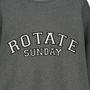 ROTATE Sweatshirt Classic Logo Coton Gris, Capsule Sunday nouveau produit 9