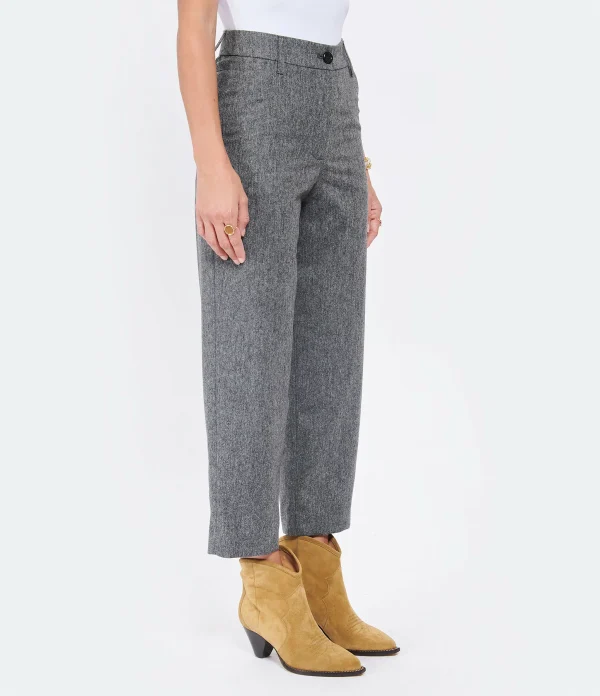 See By Chloé Pantalon Laine Gris achetez 5