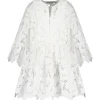 SELF PORTRAIT Robe Mini Dentelle Blanc marque moins cher 16