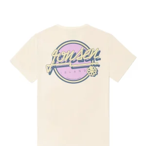 JONSEN ISLAND Tee-Shirt Classic Bubble Skate Crème en ligne officielle 6