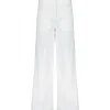 pas cher Vanessa Bruno Pantalon Helias Coton Blanc 32