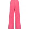 soldes ligne Vanessa Bruno Pantalon Tybalt Coton Fushia 19