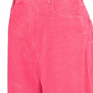 soldes ligne Vanessa Bruno Pantalon Tybalt Coton Fushia 9