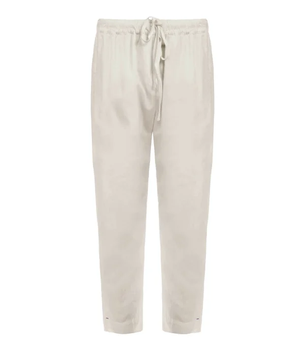 XIRENA Pantalon Draper Coton Beige en promotion 1