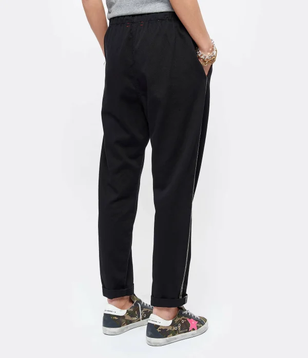 XIRENA Pantalon Rex Coton Noir boutique pas cher 6