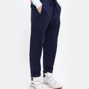 XIRENA Pantalon Fin Draper Coton Navy shopping pas cher 13