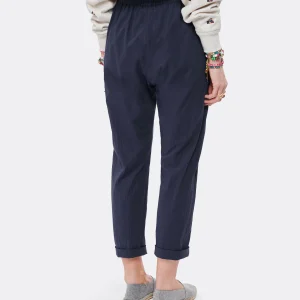 Satisfait ou Remboursé XIRENA Pantalon Fin Draper Coton Bleu Navy 15