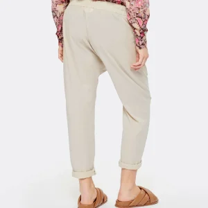 XIRENA Pantalon Draper Coton Beige en promotion 15