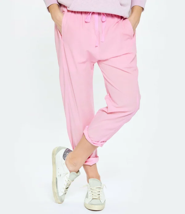 grand choix XIRENA Pantalon Draper Coton Rose Lavande 5