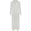 en ligne XIRENA Robe Boden Coton Blanc 17