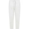 en ligne XIRENA Pantalon Fin Draper Coton Blanc 19