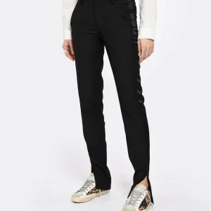 Nouvelle tendance Zadig & Voltaire Pantalon Prune Noir 13