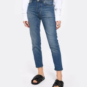 Top ventes Zadig & Voltaire Jean Mamma Denim Coton Bleu 10