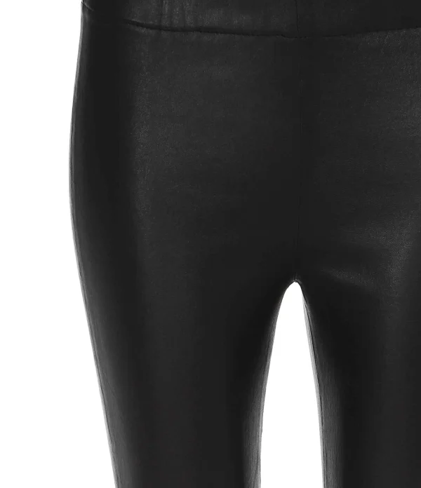 boutiqued en ligne Zadig & Voltaire Pantalon Pharel Cuir Noir 3