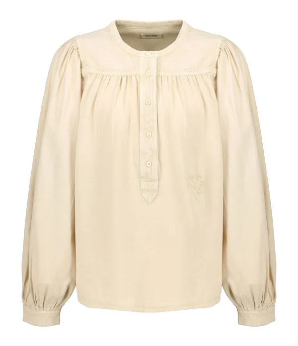 Zadig & Voltaire Blouse Tigy Coton Sugar mode pas cher 1